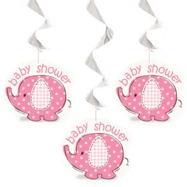 Baby Shower Girl Riippuvat Koristeet Umbrellaphant
