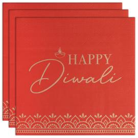 Servetit Happy Diwali 16 kpl