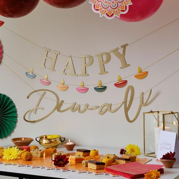 Servetit Happy Diwali 16 kpl