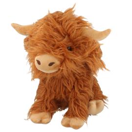 Pehmolelu Highland-lehm&auml; Ruskea 23 cm
