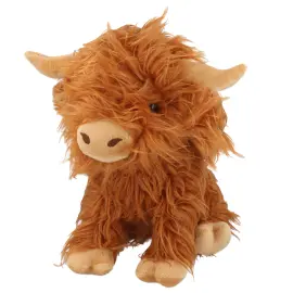 Pehmolelu Highland-lehm&auml; Ruskea 23 cm