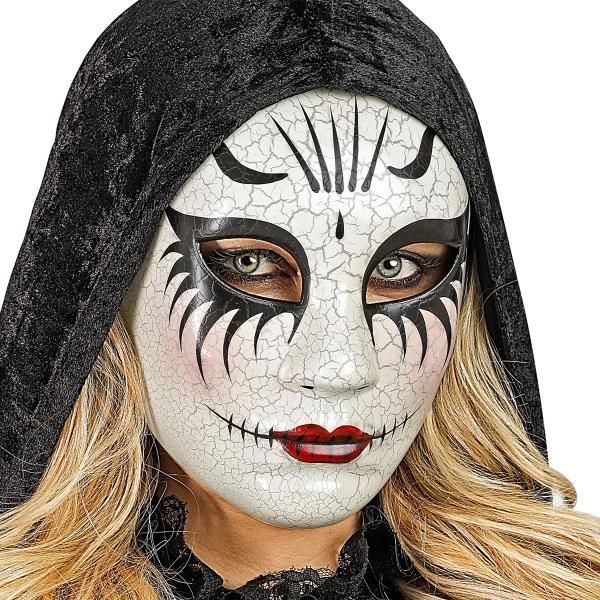 Commedia Dell'arte Säröillä Naamio