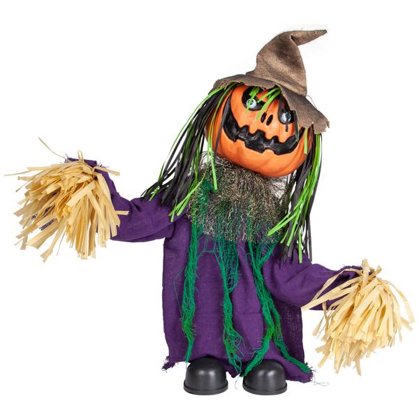 Animoitu Tanssiva Kurpitsa-linnunpelätin 115 cm