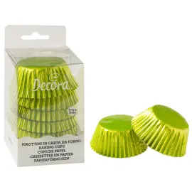 Muffinssivuoat Metallinen Limenvihre&auml; 60-kpl