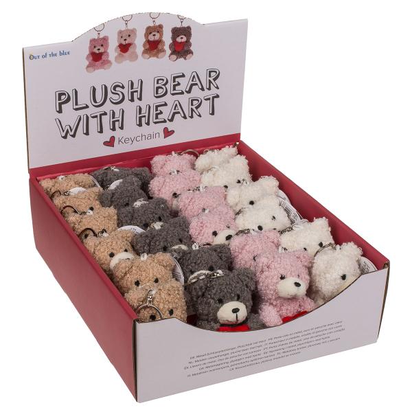 Avaimenperä Nallekarhu Sydämellä