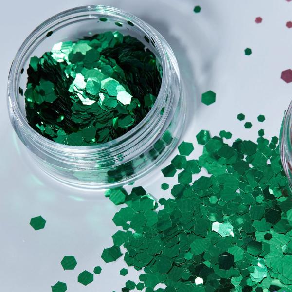 Moon Glitter Classic Chunky Glitter Vihreä