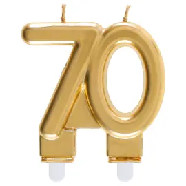 Kakkukynttilä 70 Kulta