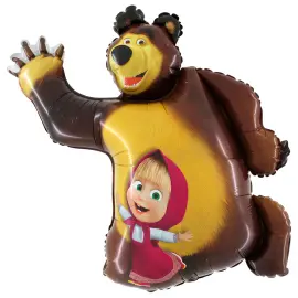 Masha ja Karhu Folioilmapallo