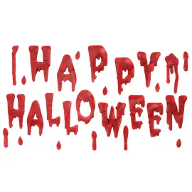 Geeli Ikkunakoriste Happy Halloween