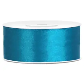Satiininauha Turkoosi 25 mm