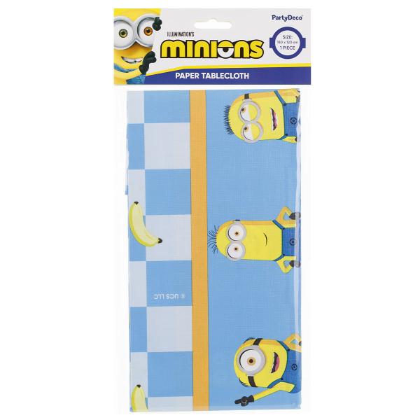 Minions Paperipöytäliina 180 x 120 cm