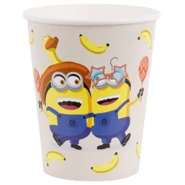Minions Pahvimukit 25 cl 6 kpl