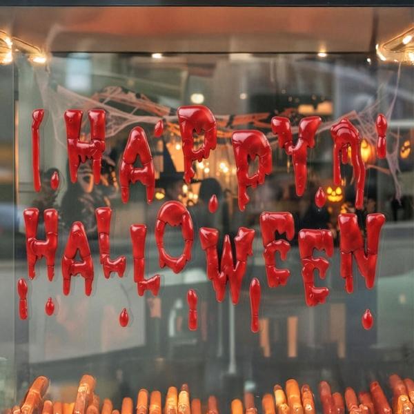 Geeli Ikkunakoriste Happy Halloween