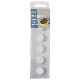 Magneetti Valkoinen 6 kpl