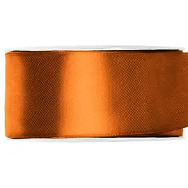 Satiininauha Ruosteenoranssi 38 mm
