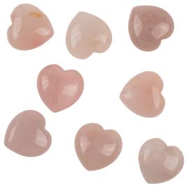 Ruusukvartsi Syd&auml;n 2,5 cm