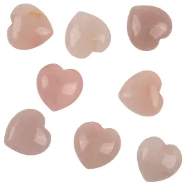 Ruusukvartsi Syd&auml;n 2,5 cm