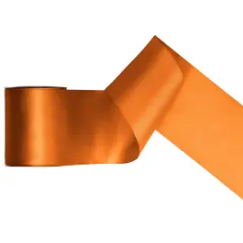 Satiininauha Ruosteenoranssi 100 mm