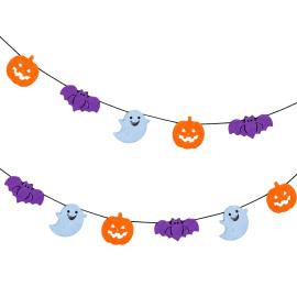 Viirinauha Halloweenhahmoilla