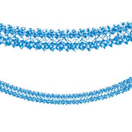 Oktoberfest Köynnös Baijerilainen Sininen/Valkoinen 4 m