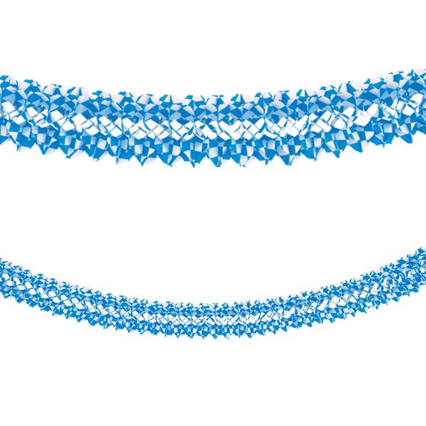 Oktoberfest Köynnös Baijerilainen Sininen/Valkoinen 4 m