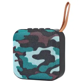 Neliskanttinen Bluetooth Kaiutin Camouflage