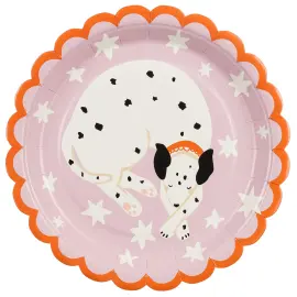 Paperilautaset Dalmatialaiset 6-kpl