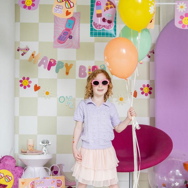 Kirjaviirinauha Happy Birthday Boho Girlz