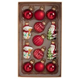 Kuusenkoristeet Sekoitus 13 kpl