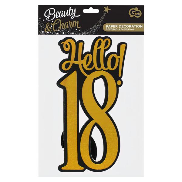 Hello 18 Pöytäkoriste
