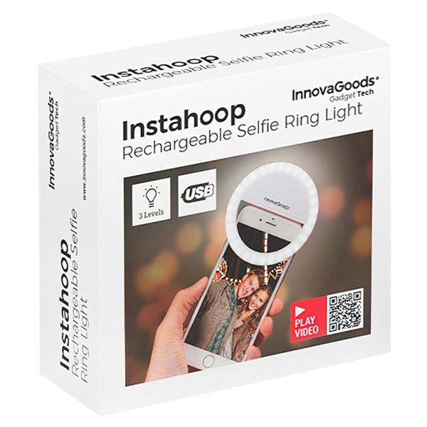 Selfielamppu LED