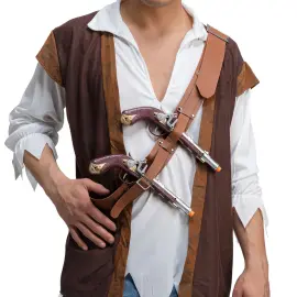 Merirosvo Olkakotelo Pistooleilla