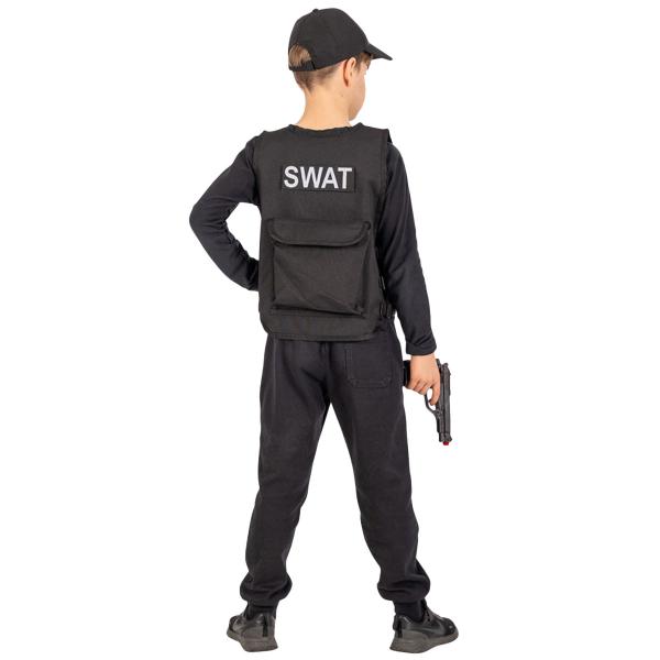 Musta Naamiaissetti SWAT Lapsille