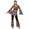 Peace Loving Hippie Naisten Naamiaisasu