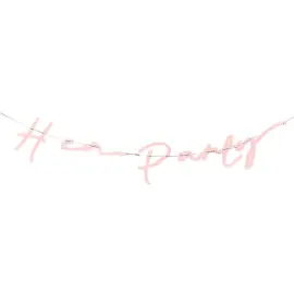 Hen Party Kirjainnauha Vaaleanpinkki