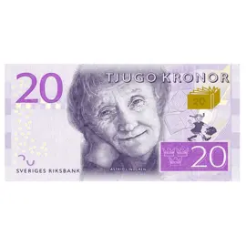 Lautasliinat 20 Kruunun Setelit