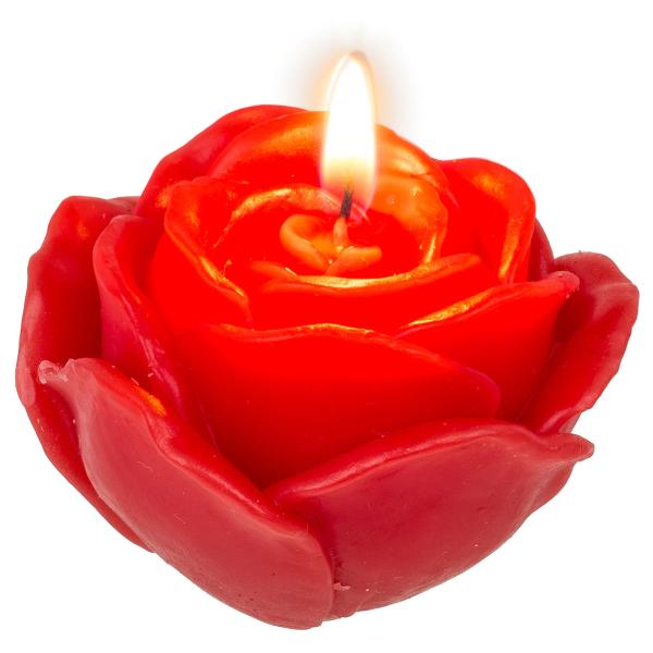 Steariinikynttilä Punaiset Ruusut 3-kpl