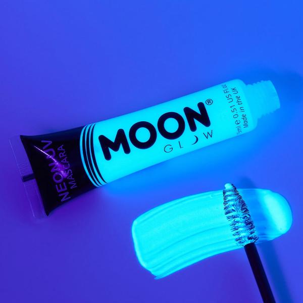 Moon Glow Neon UV Ripsiväri Valkoinen