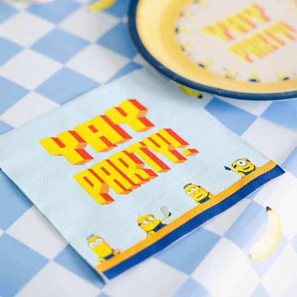 Minions Paperiservetit 20 kpl