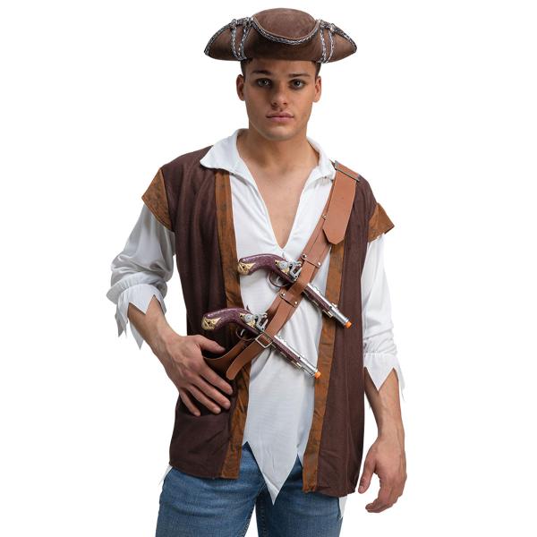 Merirosvo Olkakotelo Pistooleilla