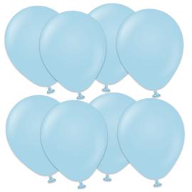 Premium Pienet Lateksiilmapallot Macaron Blue 100 kpl