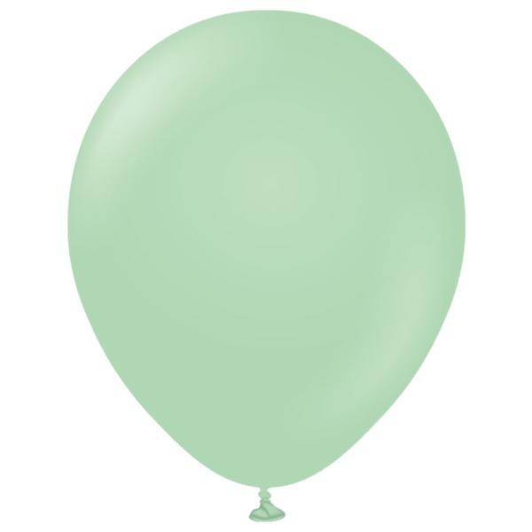 Premium Lateksiilmapallot Macaron Green