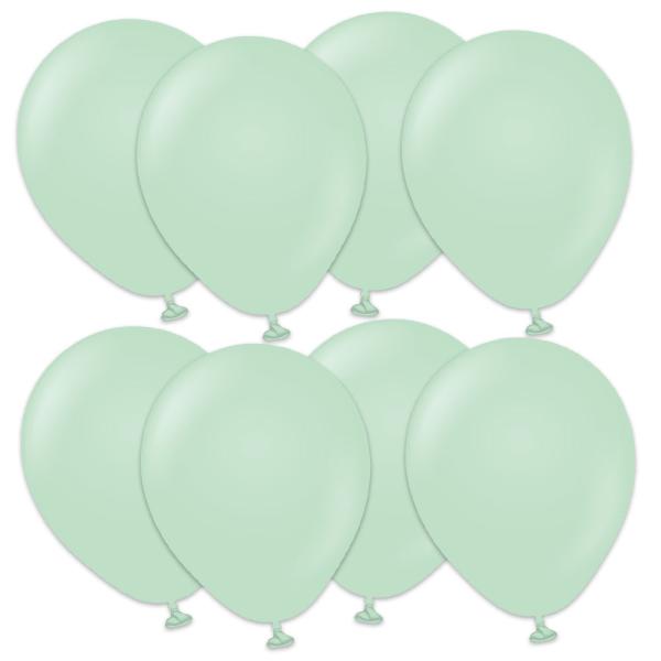 Premium Pienet Lateksiilmapallot Macaron Green