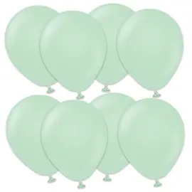 Premium Pienet Lateksiilmapallot Macaron Green