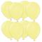 Premium Pienet Lateksiilmapallot Macaron Yellow