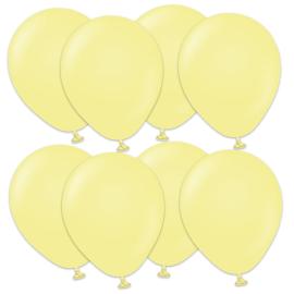 Premium Pienet Lateksiilmapallot Macaron Yellow