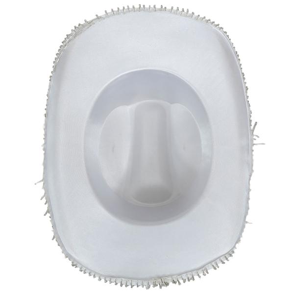 Cowboyhattu Hapsuilla Valkoinen
