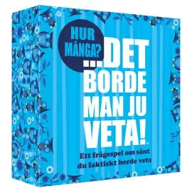 Det Borde Man Ju Veta Hur M&aring;nga Peli