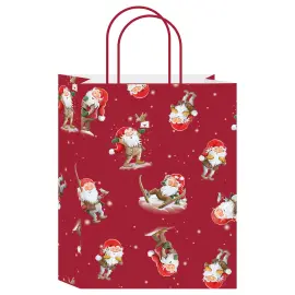 Joulupukki Lahjapussi Punainen