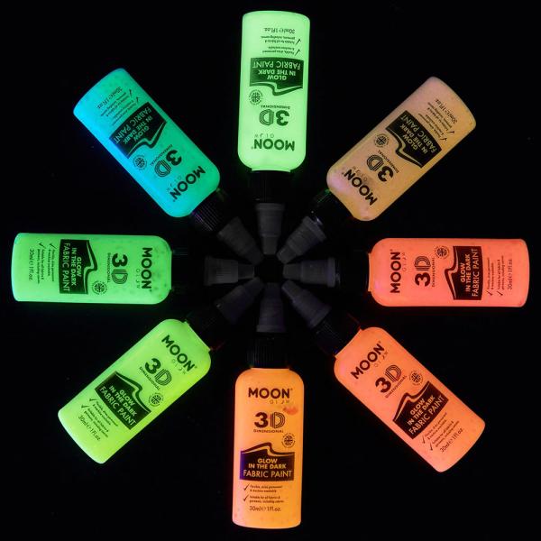 Moon Glow Itsevalaiseva Tekstiiliväri 30 ml